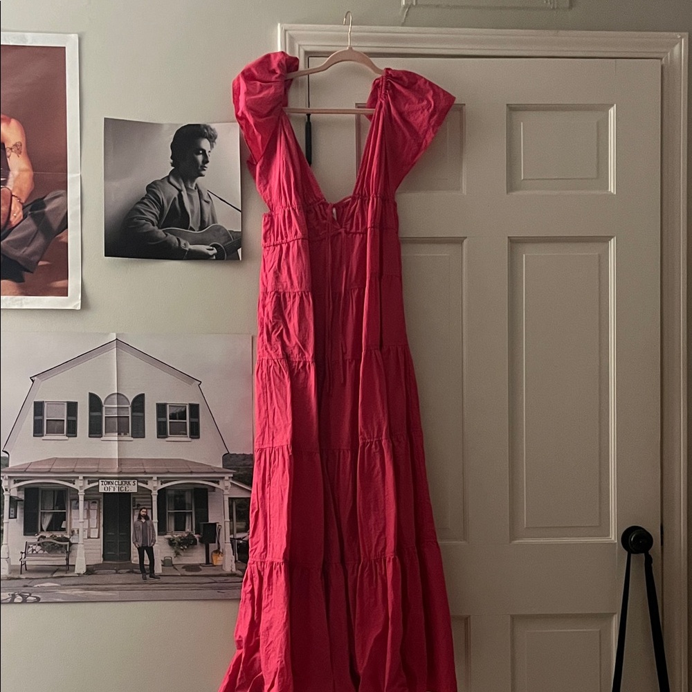 Buddy Love Vibrant Pink Maxi Dress